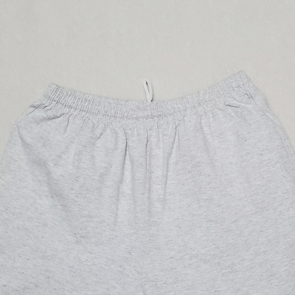 RARE Vintage Eagle USA Heather Gray Tie Waist Pull-On High Rise Relaxed Shorts - Picture 5 of 11